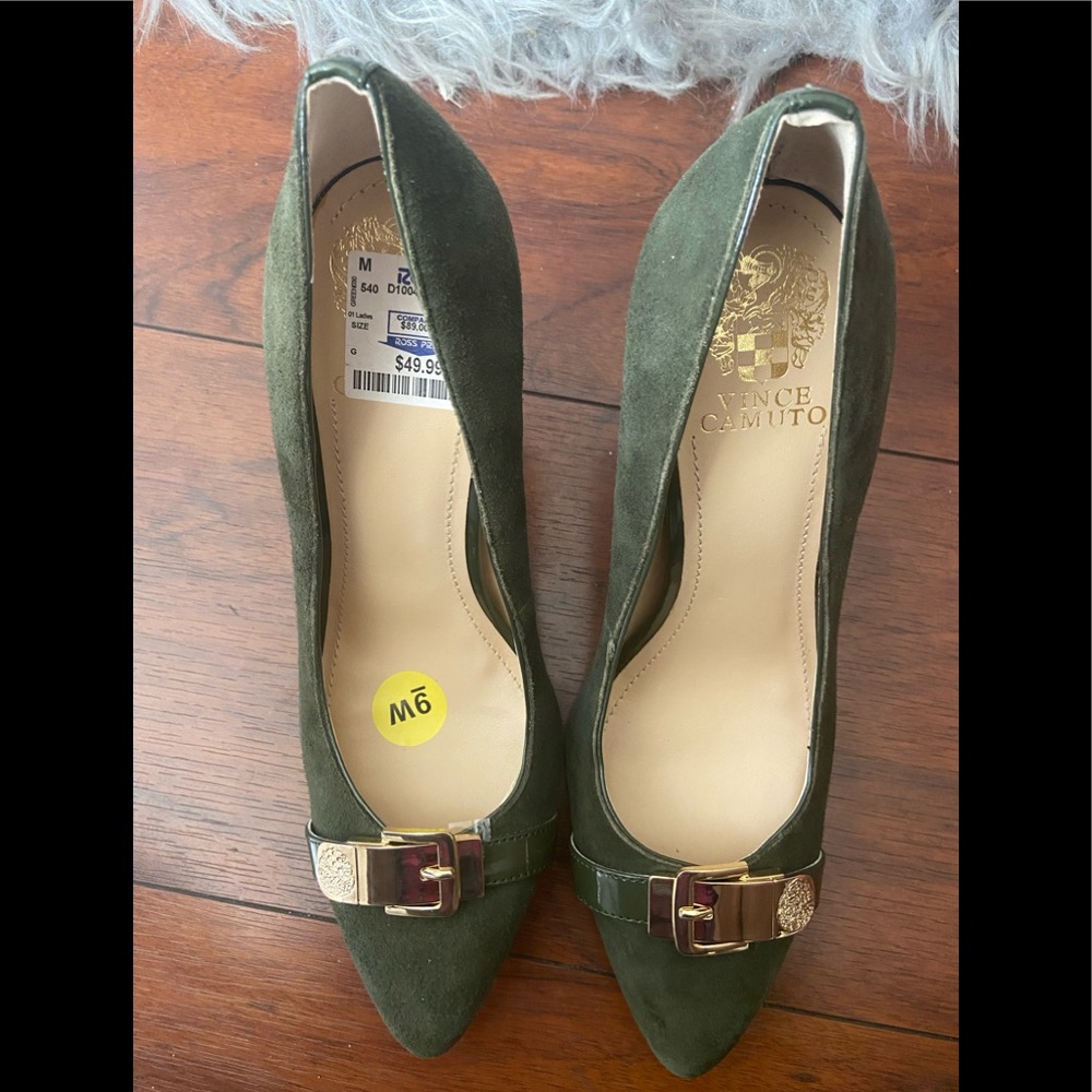 Olive Green Heels